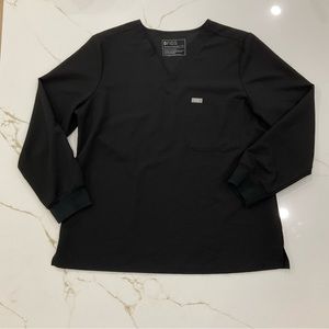 FIGS Catarina One-Pocket Scrub Top™ LONG SLEEVE XL